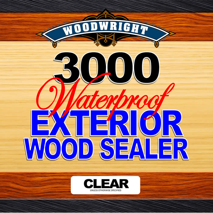 3000 Water Repellent Exterior Wood Sealer